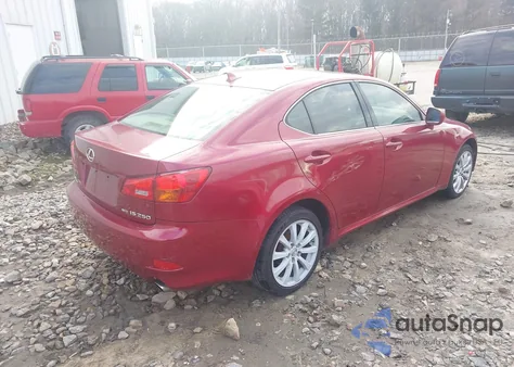 2008 Lexus Is 250 из США, поврежденный, VIN JTHCK262385021711